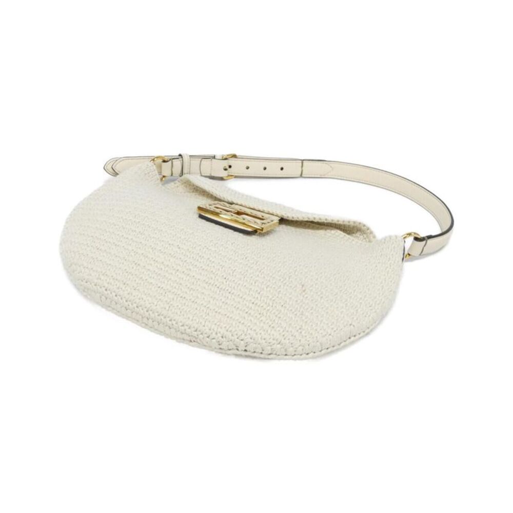 Fendi Croissant Small Canvas Shoulder Bag - Picture 3 of 7